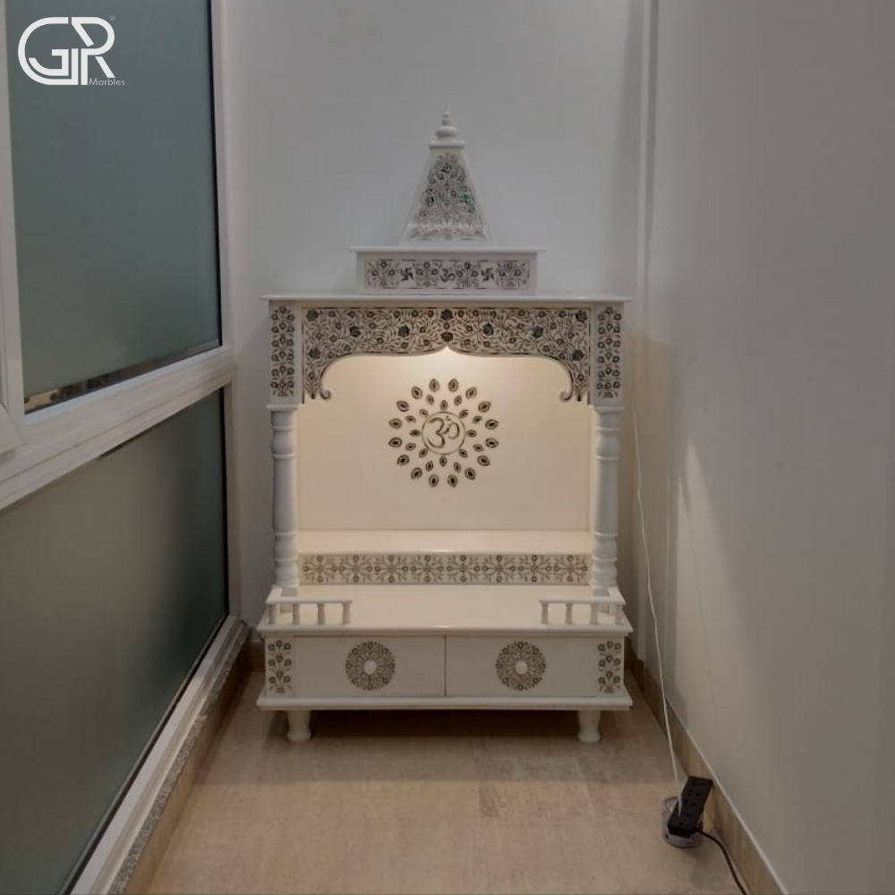 Inlay Makrana Marble Temple