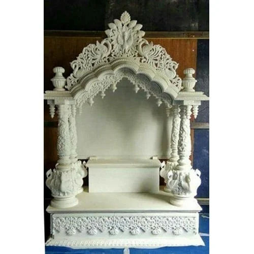 Makrana carved marble pooja Temple