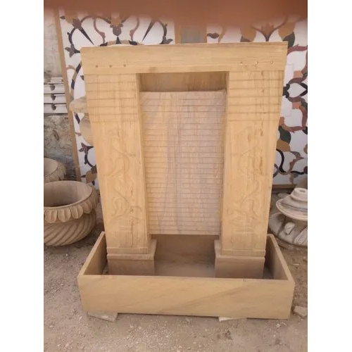 Teakwood Sandstone Water Fountain