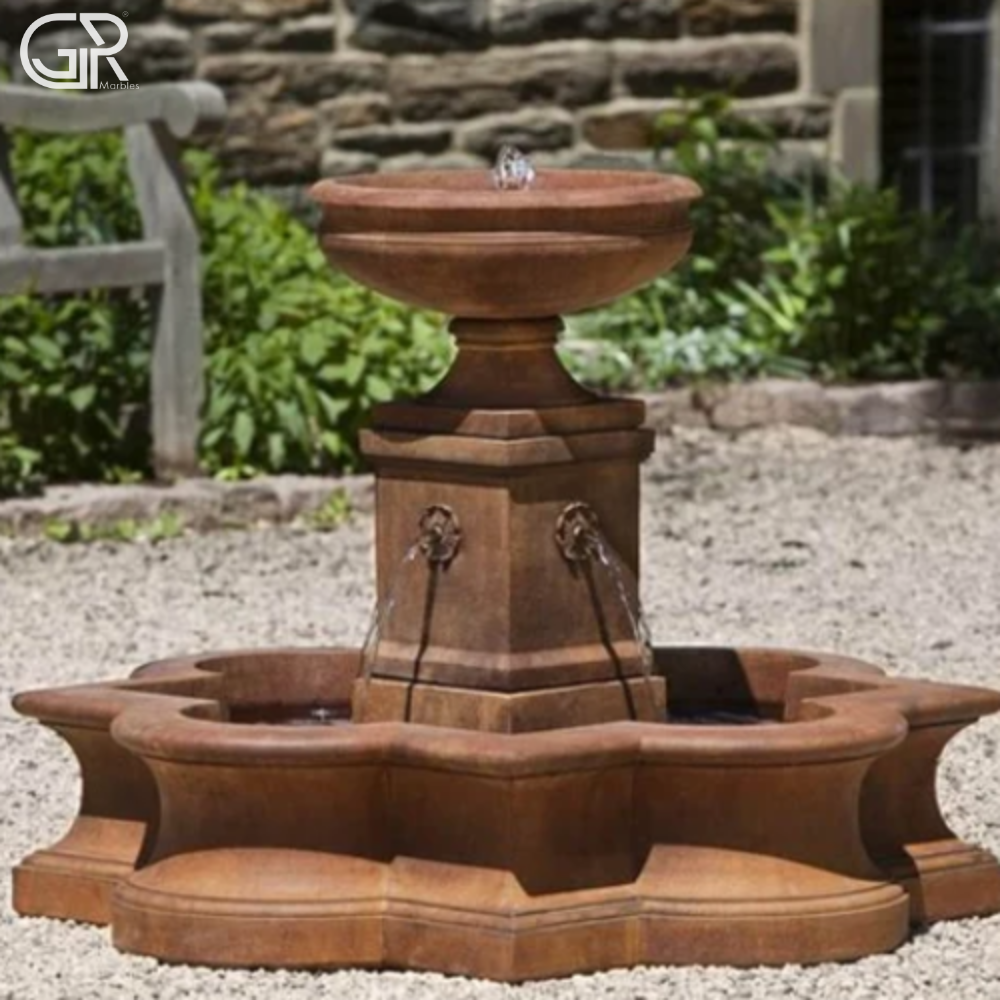 Sandstone Premium Shaped Water Fountain