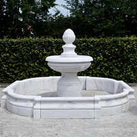 Stylish Outdoor Marble Fountain