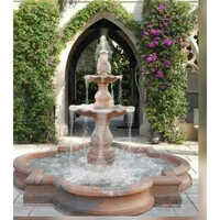 Pink Marble Water Fountains