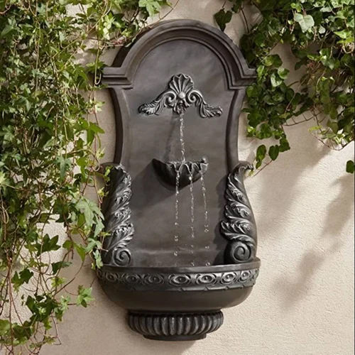 Black Marble Fountain