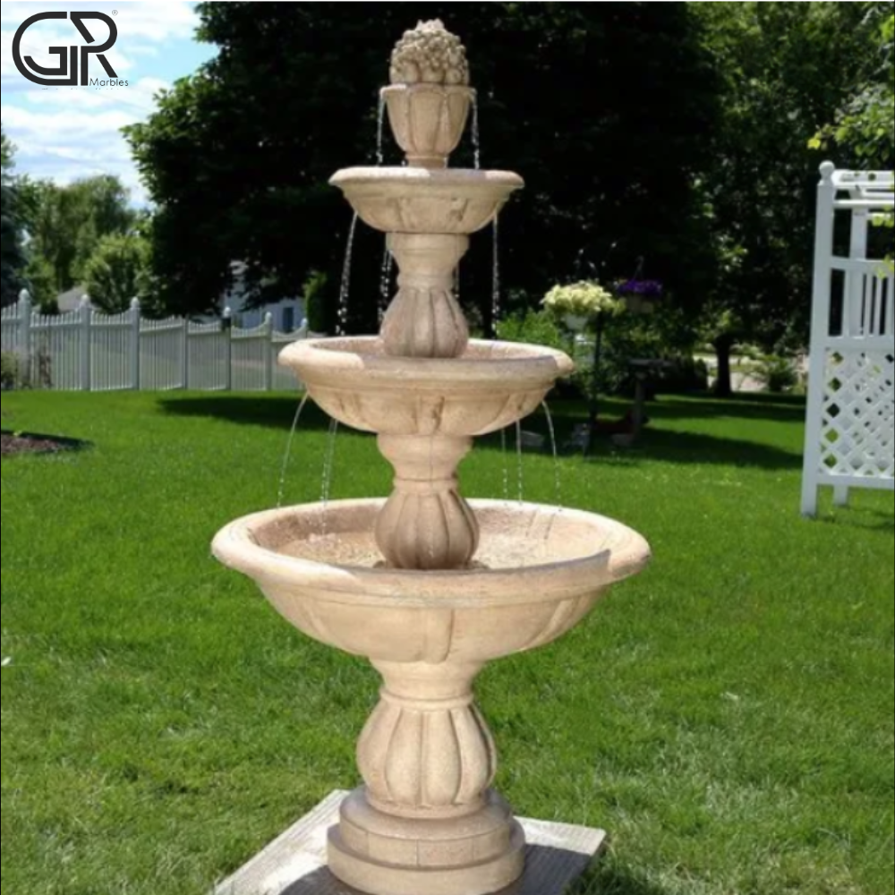  sandstone water fountain
