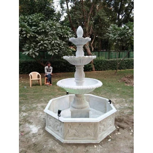 3 Tier Stylish Marble Fountain