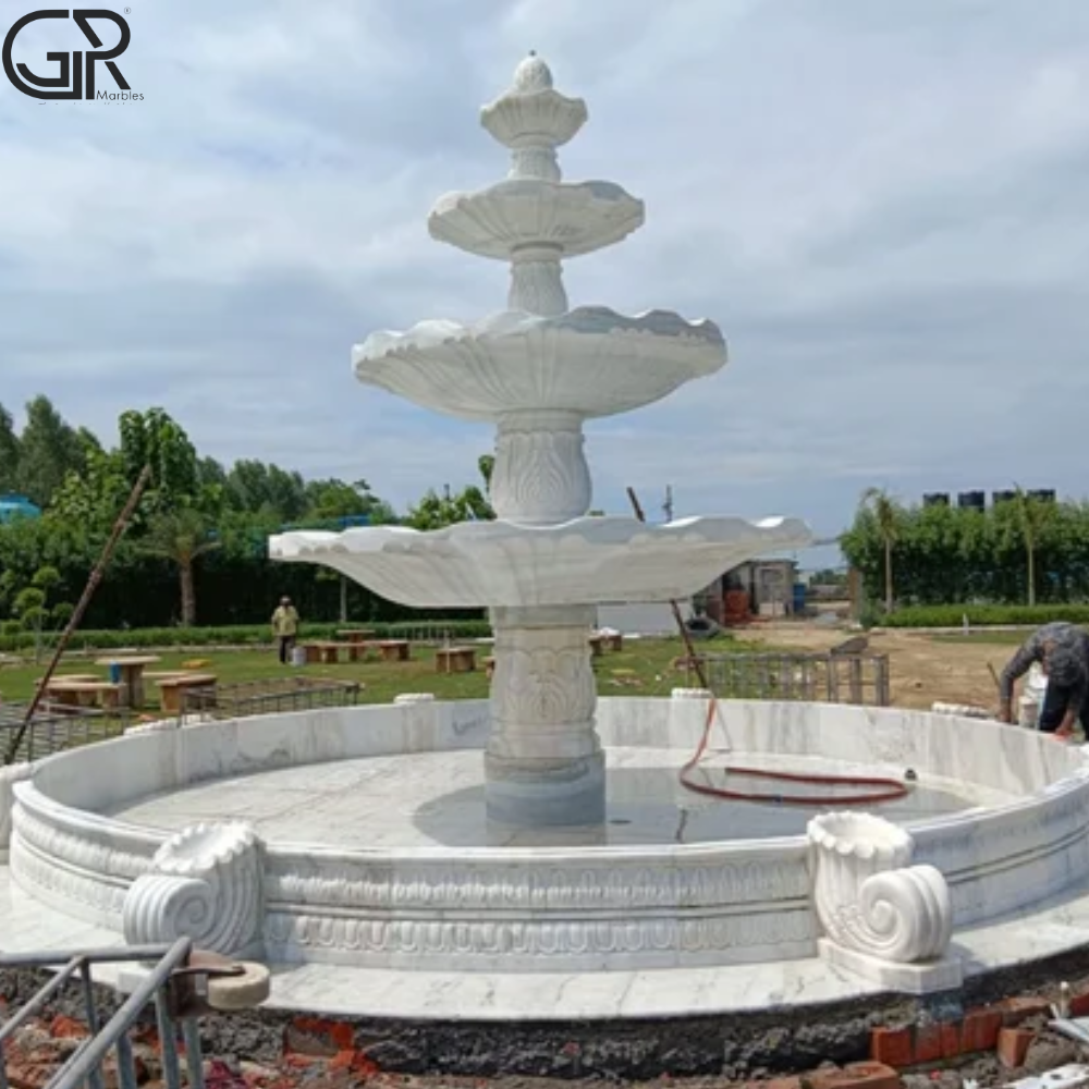 Makrana Marble Waterfall