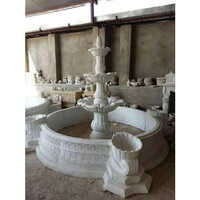 stylish carving marble fountain