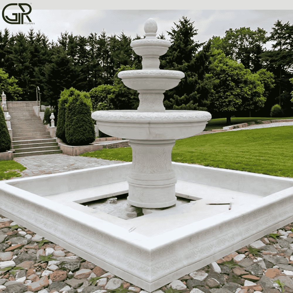 marble garden fountain