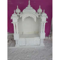 Carved White Makrana Marble Temple