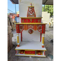 Polished Makana marble temple