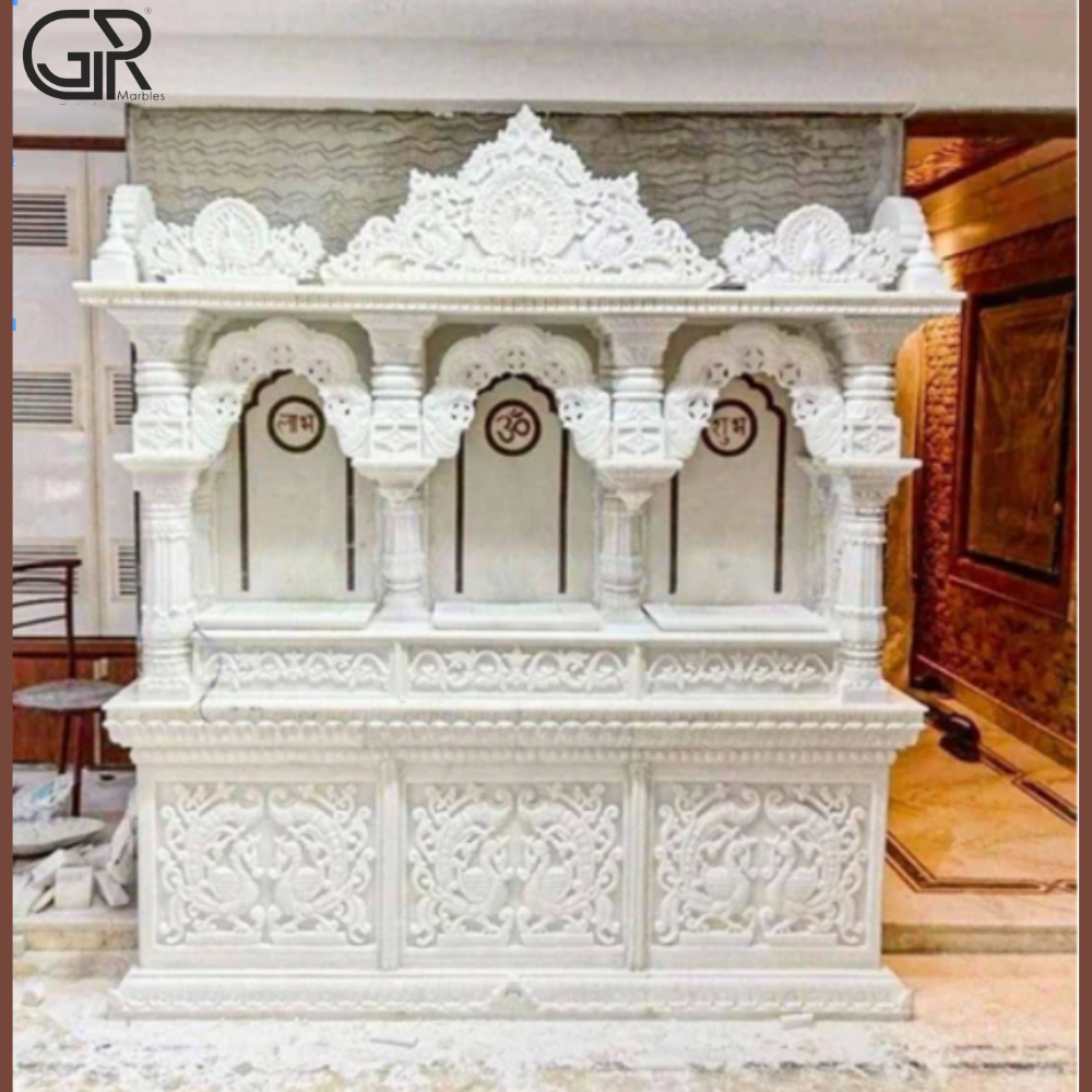 Lovely Carved Marble Temple