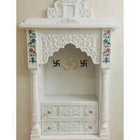 lovely carved marble mandir