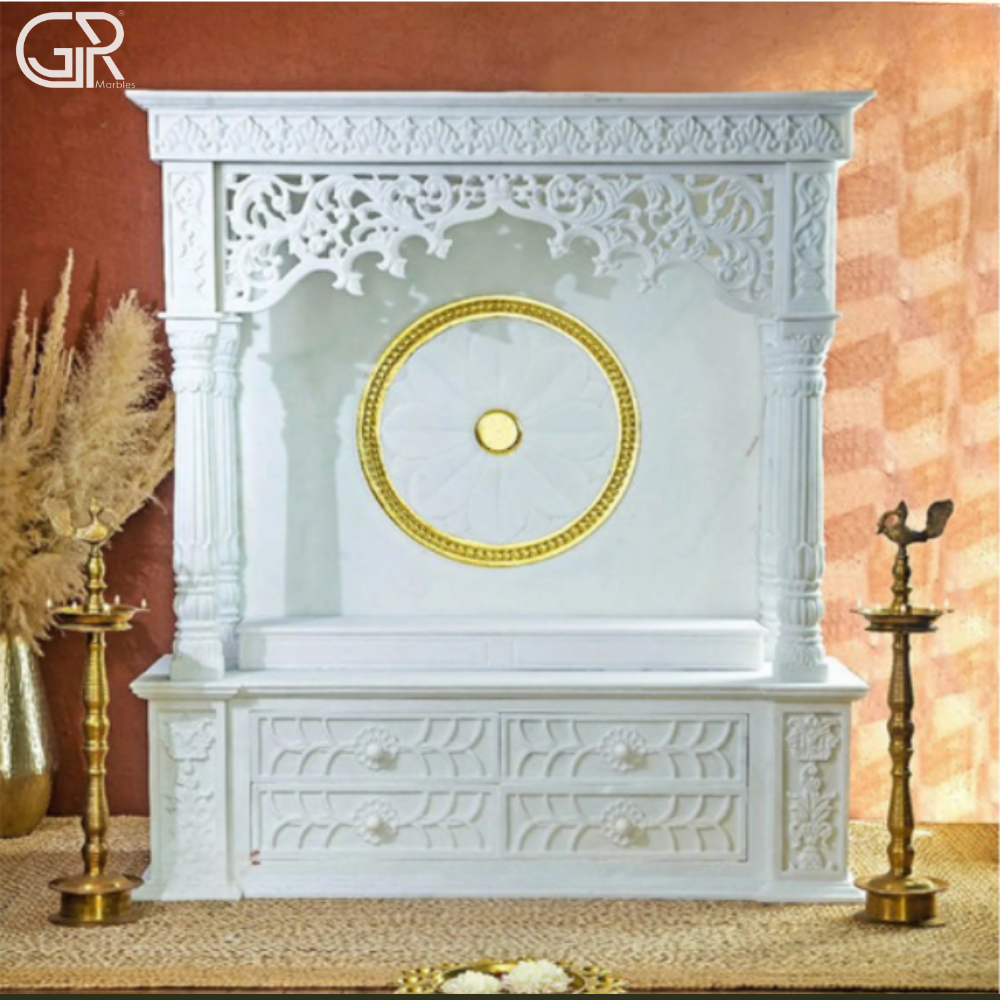 Painted Marble Temple - Hardness: High
