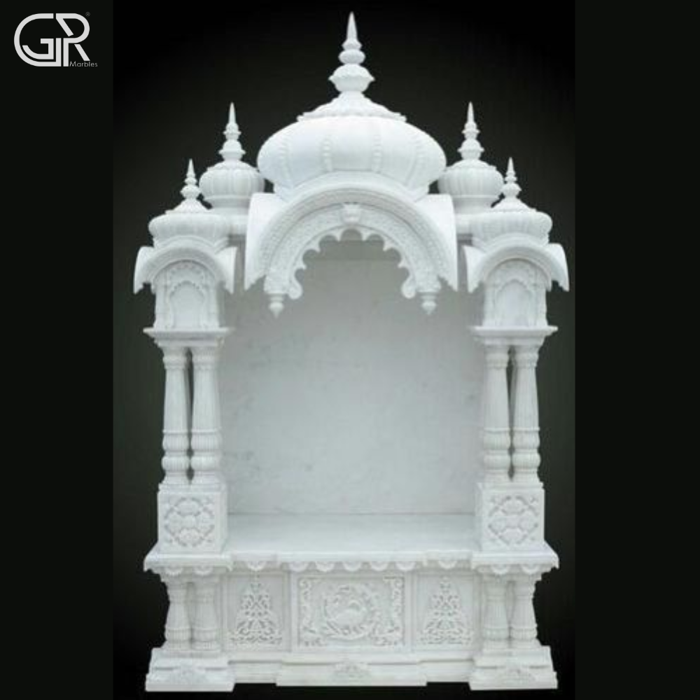 Polished Marble Home Temple