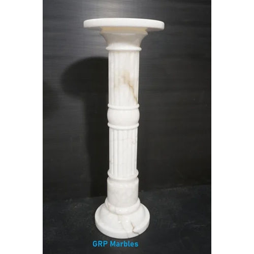 White Marble Pillar