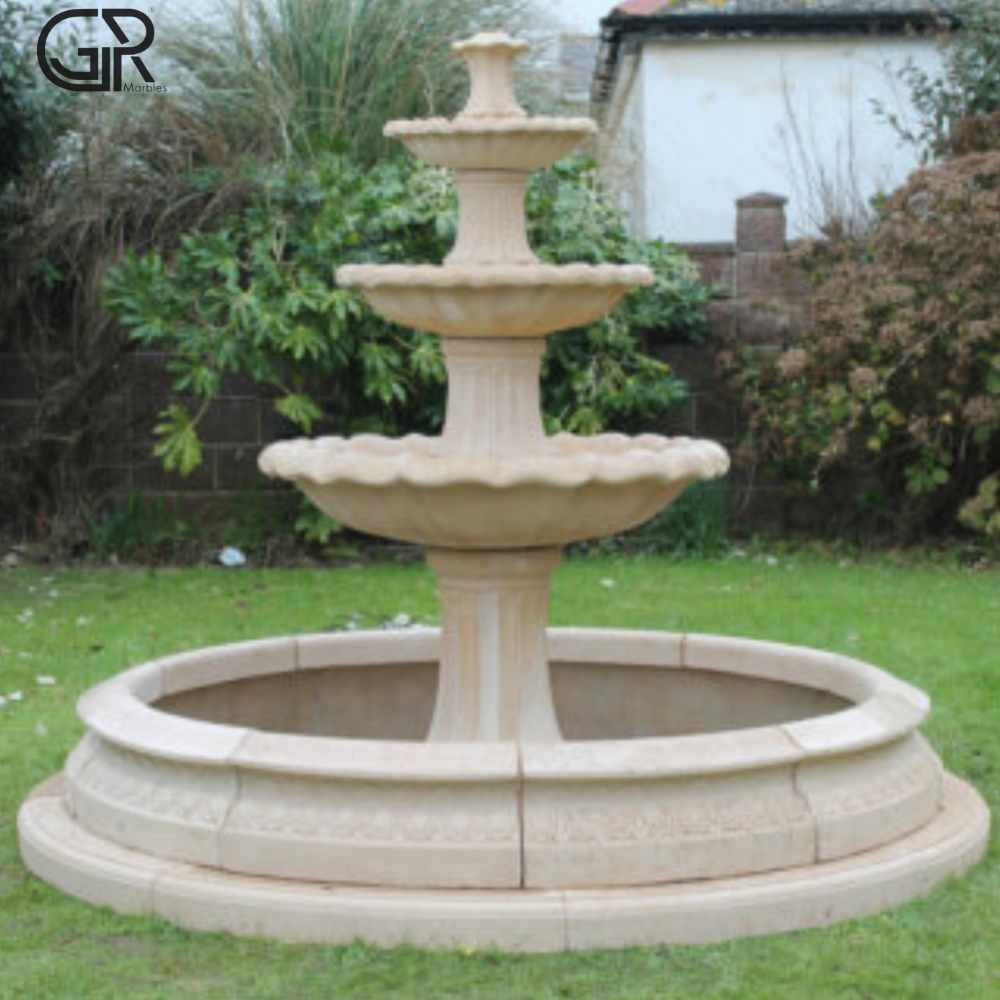 Sandstone Water Fountain