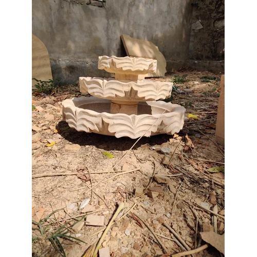 designing sandstone outdoor fountain