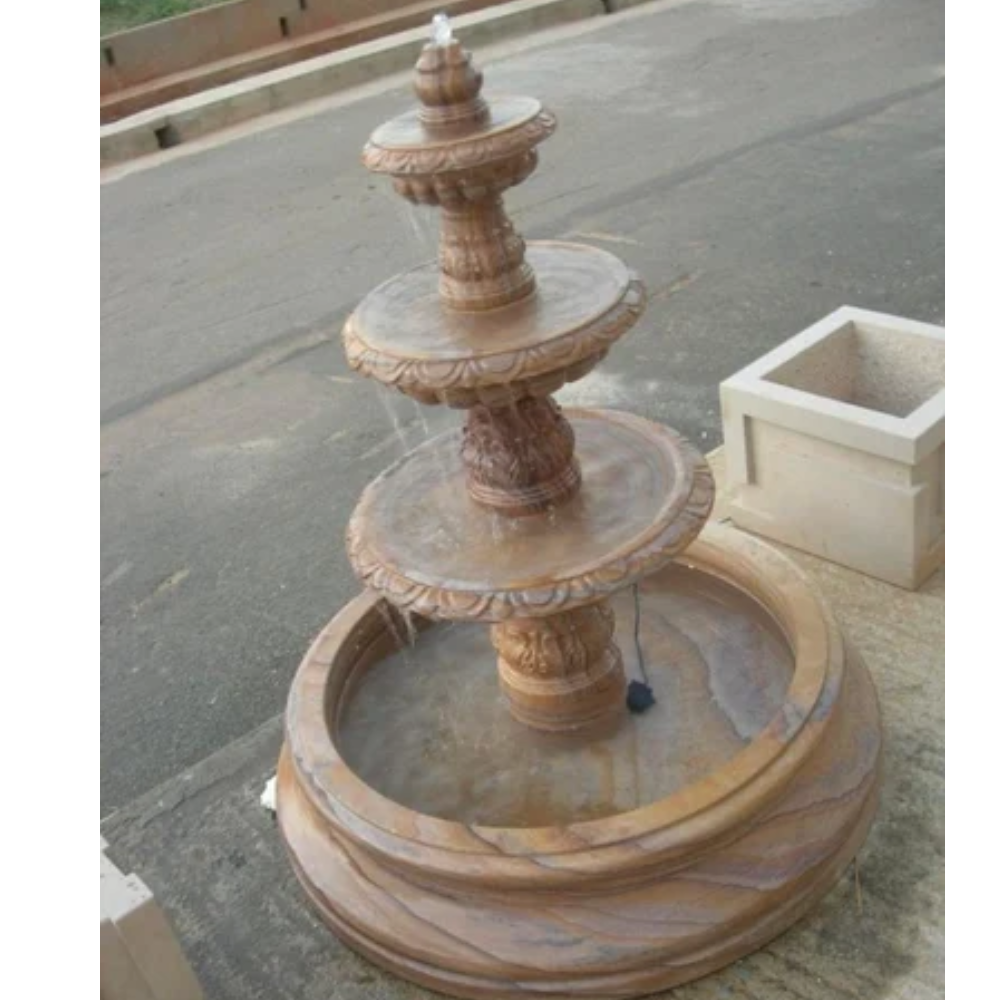 Sandstone Outdoor Waterfall - Pool Size: Compact