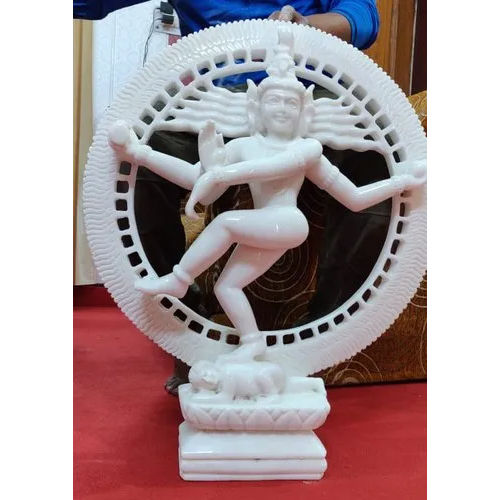 Marble Shiv Tandav Statue