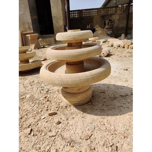 Sandstone 3 Tier Fountain