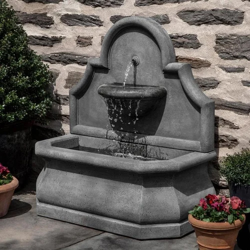 Black Marble Wall Fountain