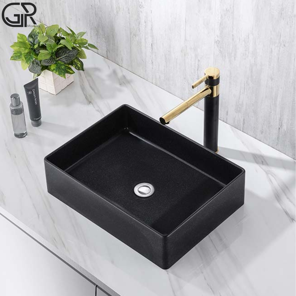 black marble Wash Basin