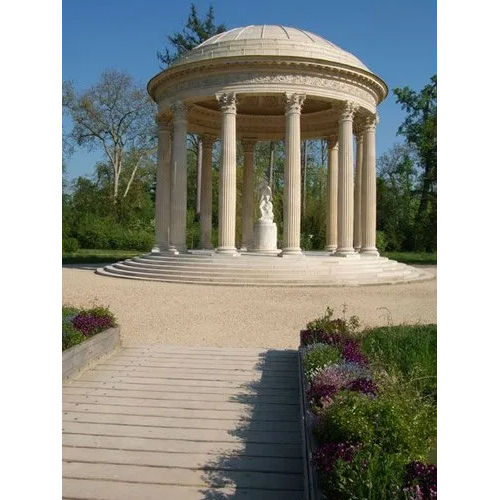 teak sandstone gazebo