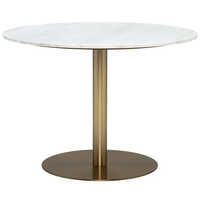 stylish marble round table