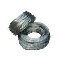 Hard Drawn Steel Wire - High-carbon Metal, Different Sizes Available, Silver Color - Industrial Use, Durable And Strong Reinforcement