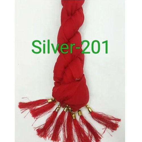 Red Silver Kiwi Latkan Fancy Dupatta