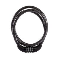 Combination Multipurpose Number Lock Cycle Lock And Multiuse Lock 4 Digit (1519) - Size: 24x18x3 Cm, Weight: 87 Gm | Color: Black, Application: Secure Locking For Cycles & Versatile Use