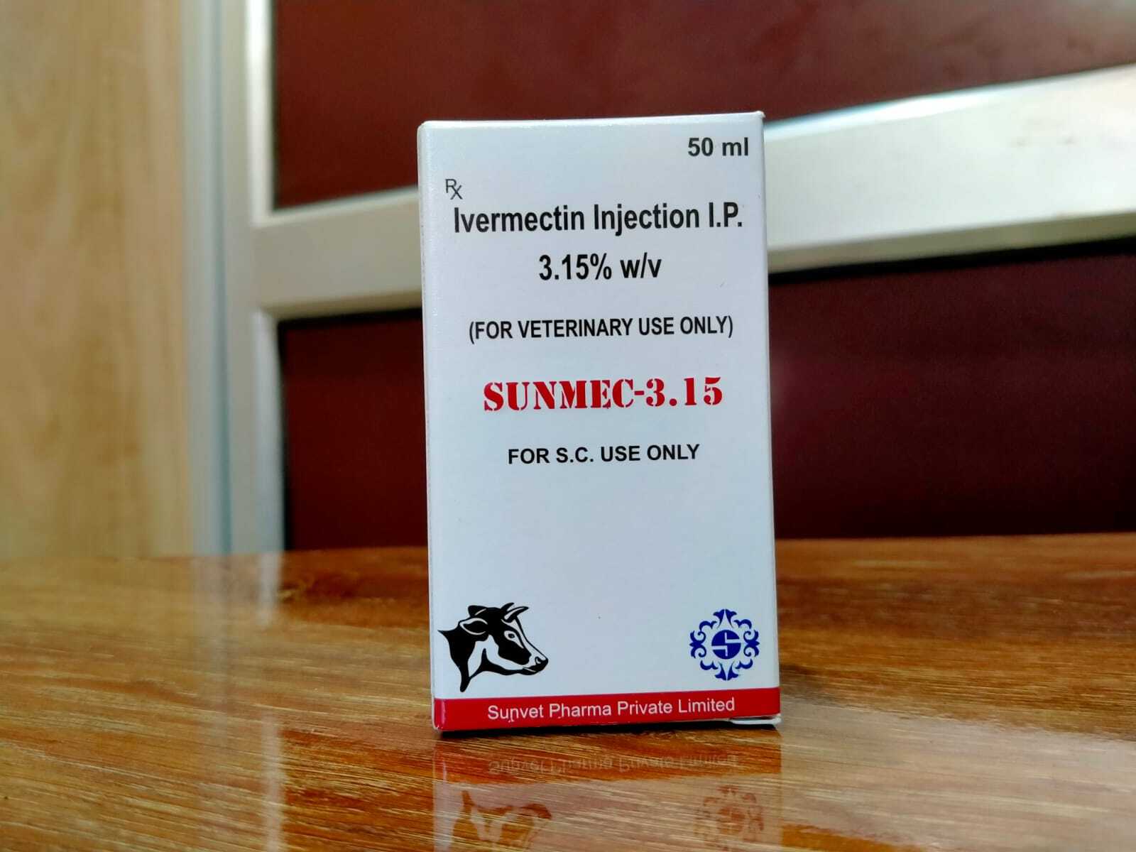 Veterinary injection SUNMEC 3.15%