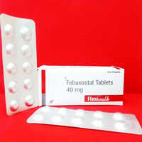 Febuxostat - 40 Mg Tablets | General Medicine For Effective Management, Recommended For Human Use, Store In A Dry Place