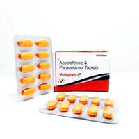 Aceclofenac And Paracetamol Tablets - 100mg Aceclofenac + 325mg Paracetamol | Recommended For Human Use, Store In A Dry Place