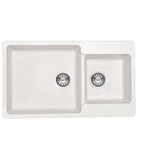 Stainless Steel Gla-3420 Royal White Stone Kitchen Sink