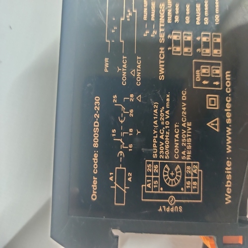 SELEC 800SD-2-230 FUNCTION TIMER