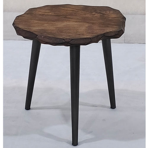 Switch Edge Wooden Top Side Table