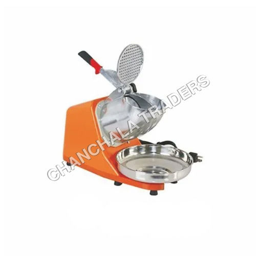 Industrial Ice Crusher - Color: Orange-Silver