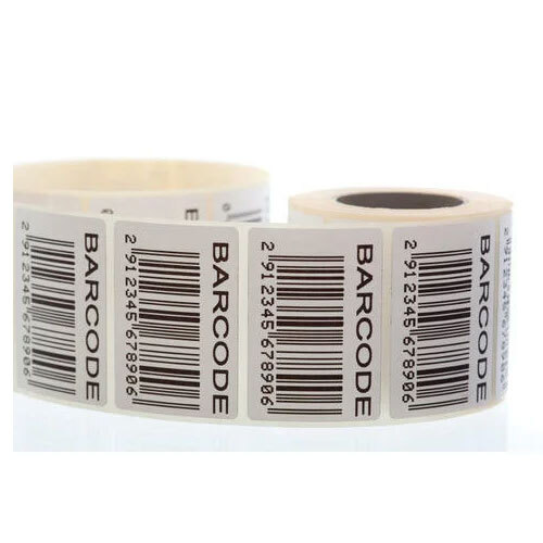 Printed Barcode Label Roll