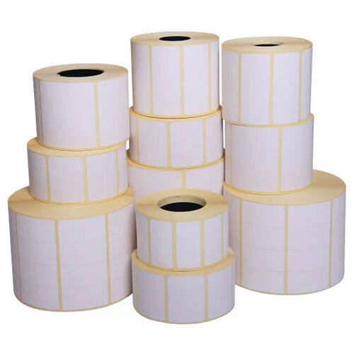 Thermal Barcode Label Roll Application: Industrial For Packaging