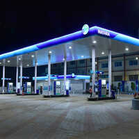 Nayra Petrol Pump Canopy - Size: Customized