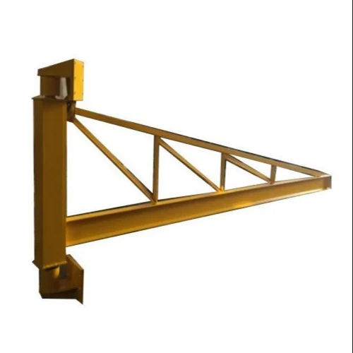 Yellow Wall Mounted Jib Crane