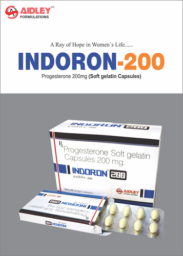 Capsule Soft Gel Natural Progesterone 200mg (Soft Gel)