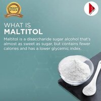 Maltitol Powder - Food Grade, 25 Kgs Paper Bag | White Color, Low-caloric Sweetener For Pharmaceutical And Nutraceutical Use
