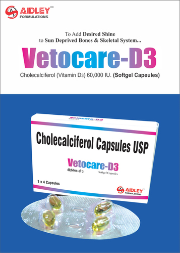 Capsule Soft Gel Vitamin D3 60000 IU