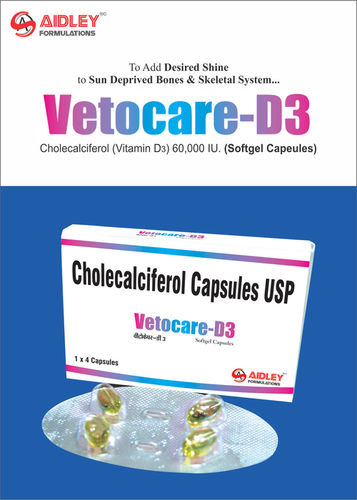 Capsule Soft Gel Vitamin D3 60000 IU