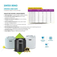 Sintex Reno Water Storage Tank