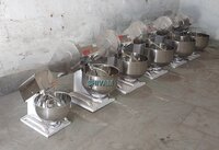 Atta Making Machine - Stainless Steel, 5kg To 50kg Capacity | Semi-automatic Electric Kneading With Easy Stir Mixing Arms