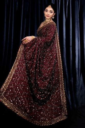 Silk Embroidery Saree