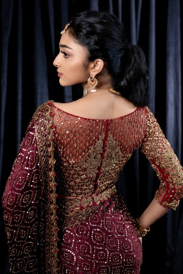 Silk Embroidery Saree